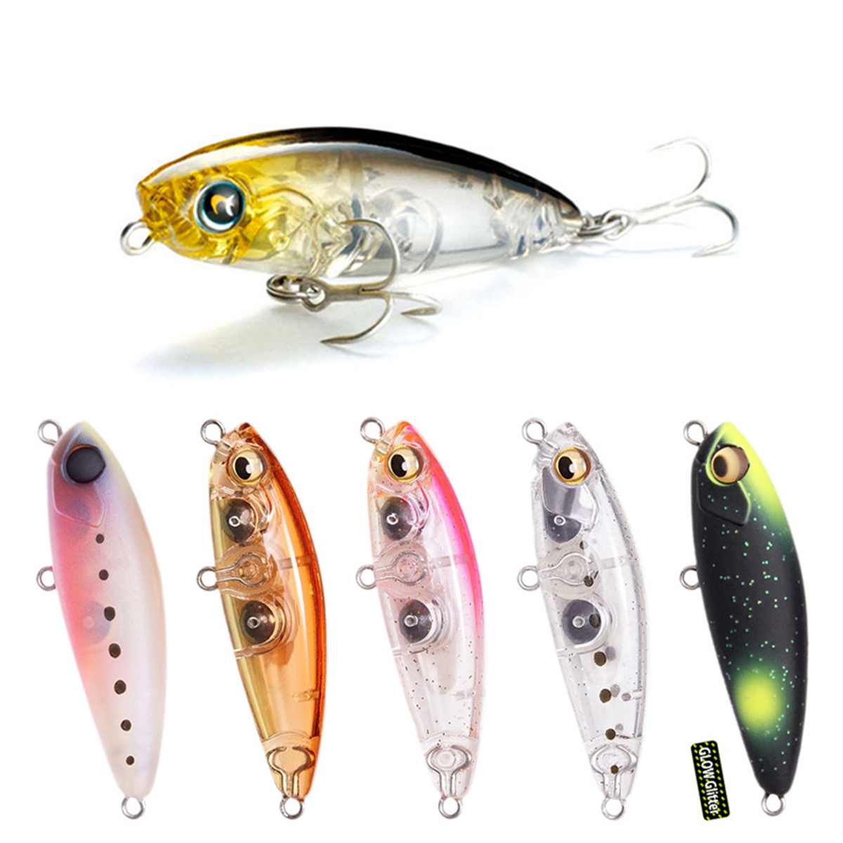 Fishing Lure Jerkbait - 4.3cm 4.1g 낚시 미끼 미니 마이크로
