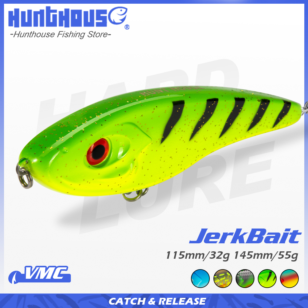 Fishing Lure Jerkbait - 헌트하우스 저크베이트 머스키 버스터 파이크 낚시