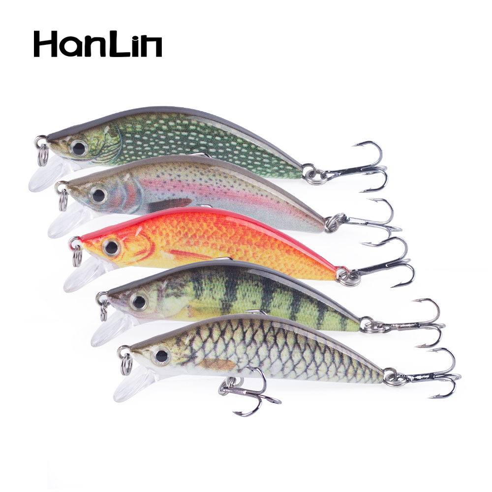 Fishing Lure Crankbait - Hanlin 미니 미노우 55mm 5.8g 낚시는
