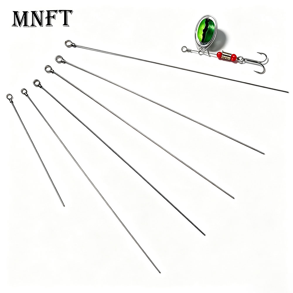 Fishing Lure Spinner - 90개 스피너베이트 샤프트 와이어 DIY 스피너