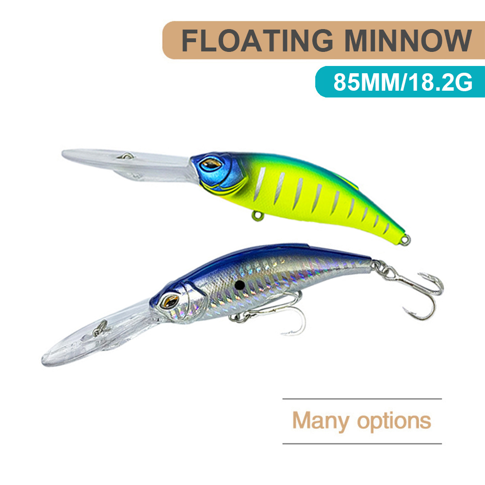 Fishing Lure Jerkbait - 8.5cm 18.2g 낚시 미끼 플로팅 미노우