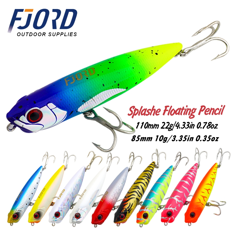 피요르드 플로팅 펜슬 110mm 22g 85mm 10g - Fishing Lure Popper 리뷰 및 가격