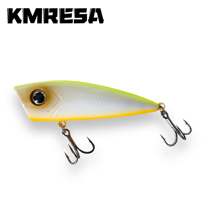 새로운 낚시 루어 탑워터 포퍼 미끼 6.3cm 6.3g - Fishing Lure Popper 리뷰 및 가격