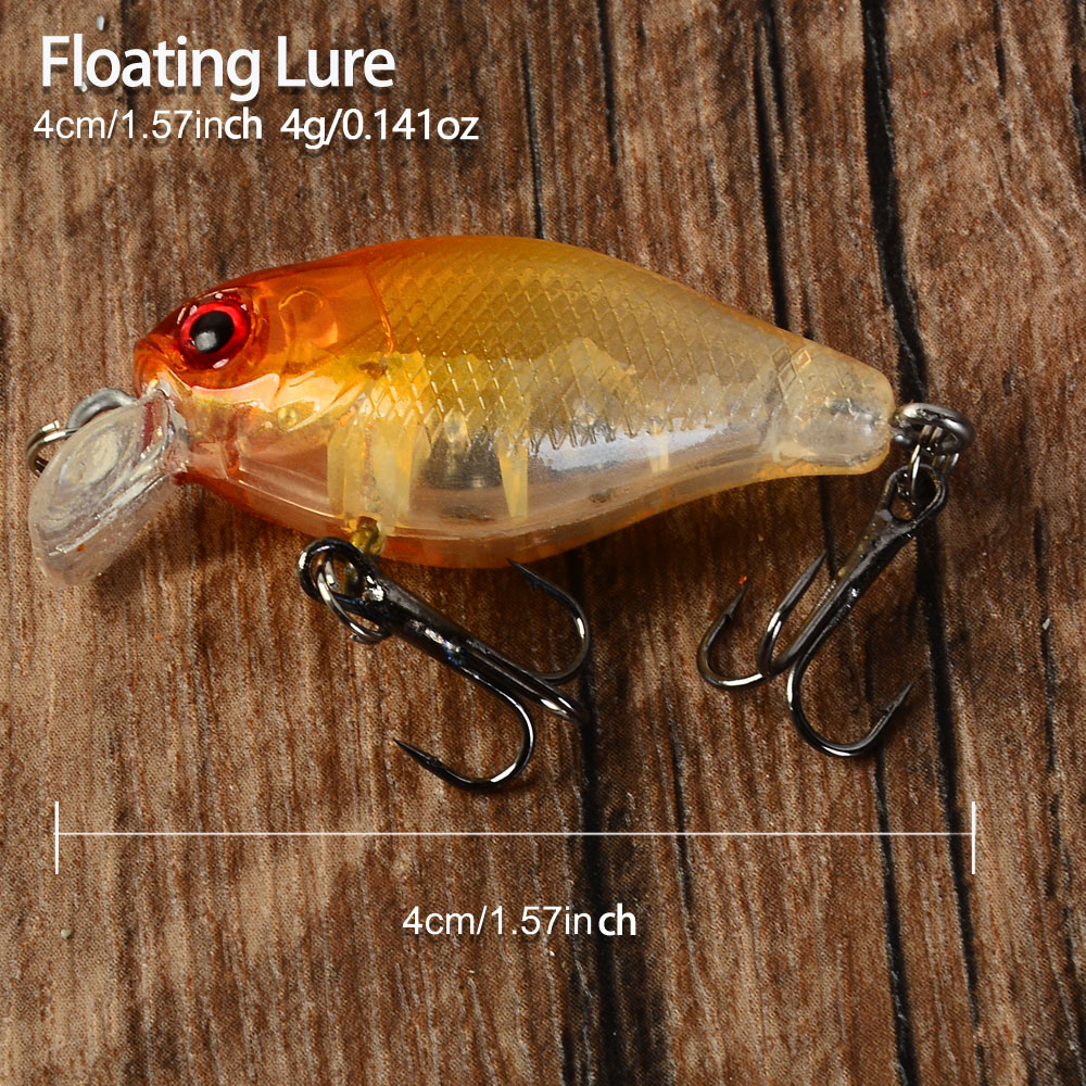 5개입 플로팅 크랭크베이트 미끼 낚시 루어 워블러 크랭 - Fishing Lure Jerkbait 리뷰 및 가격
