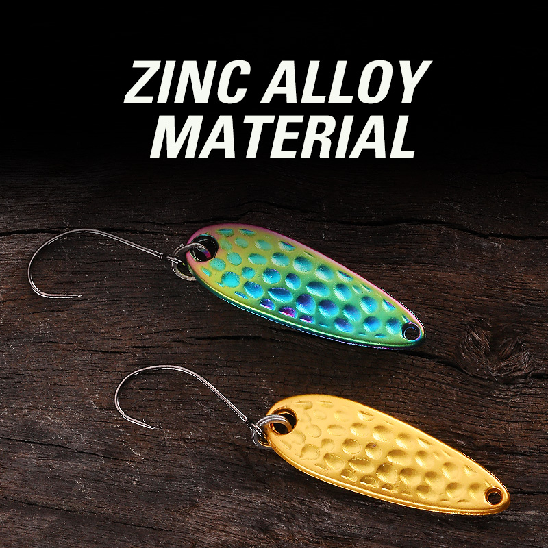 12개입 아연 합금 금속 스푼 루어 세트 2.5g 3. - Fishing Lure Spinnerbait 리뷰 및 가격