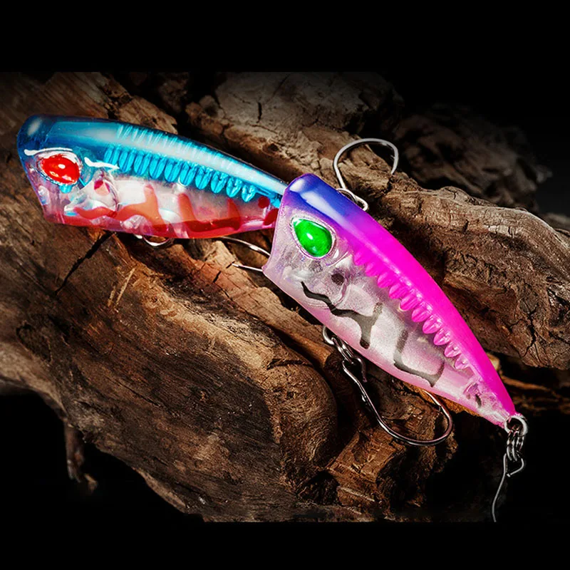 새로운 1pcs 4cm 3g 미니 포퍼 하드 미끼 미노 - Fishing Lure Popper 리뷰 및 가격
