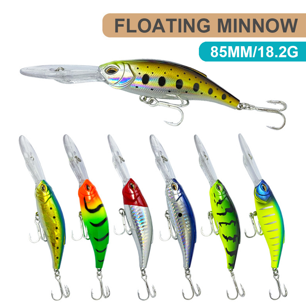 8.5cm 18.2g 낚시 미끼 플로팅 미노우 워블러  - Fishing Lure Jerkbait 리뷰 및 가격