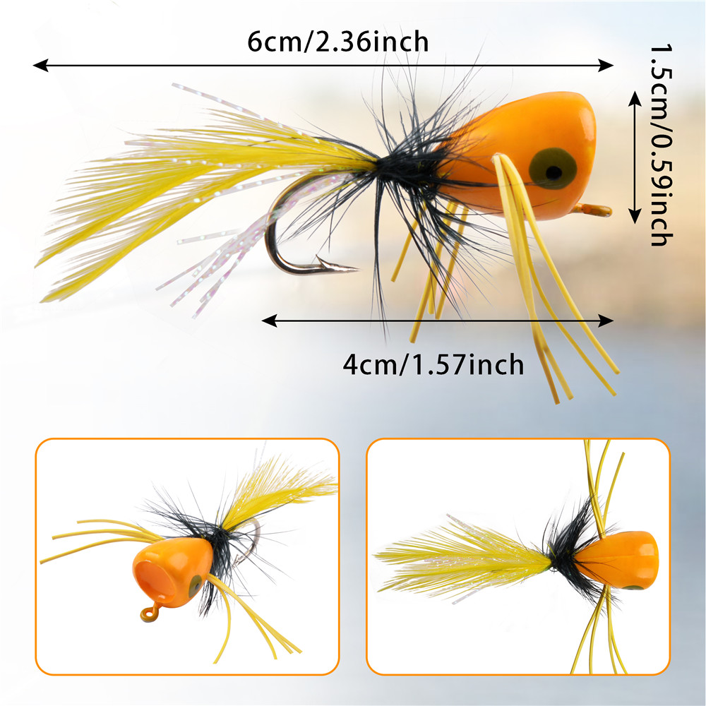 20Pcs 플로팅 플라이 지그 낚시 미끼 키트 캐스팅  - Fishing Lure Popper 리뷰 및 가격
